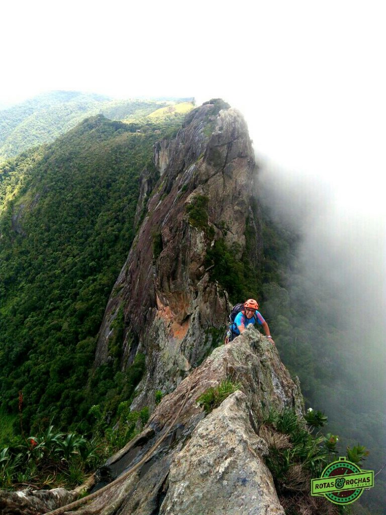Escalda Guiada - Via Cresta-normal - Pedra do Baú - São Bento do Sapucaí